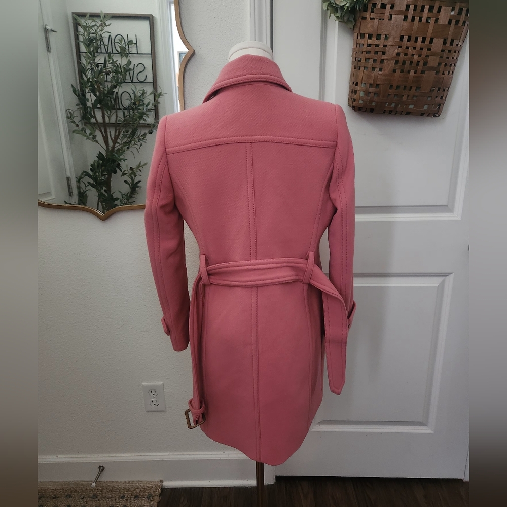Double Cloth By J. CREW Pink Coat - Picture 3 of 7